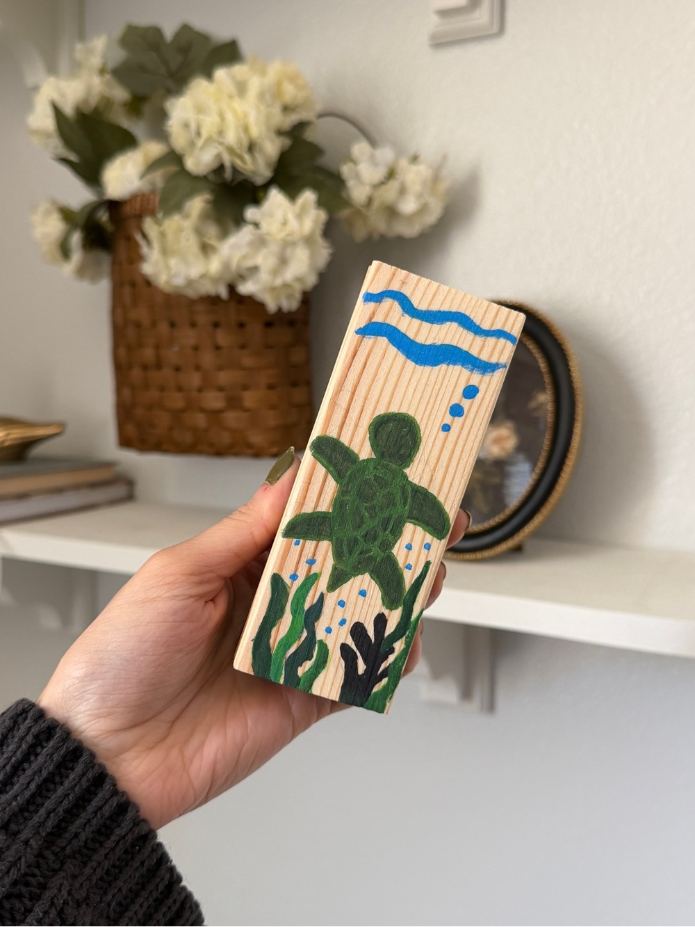 Turtle inspired whiteboard eraser